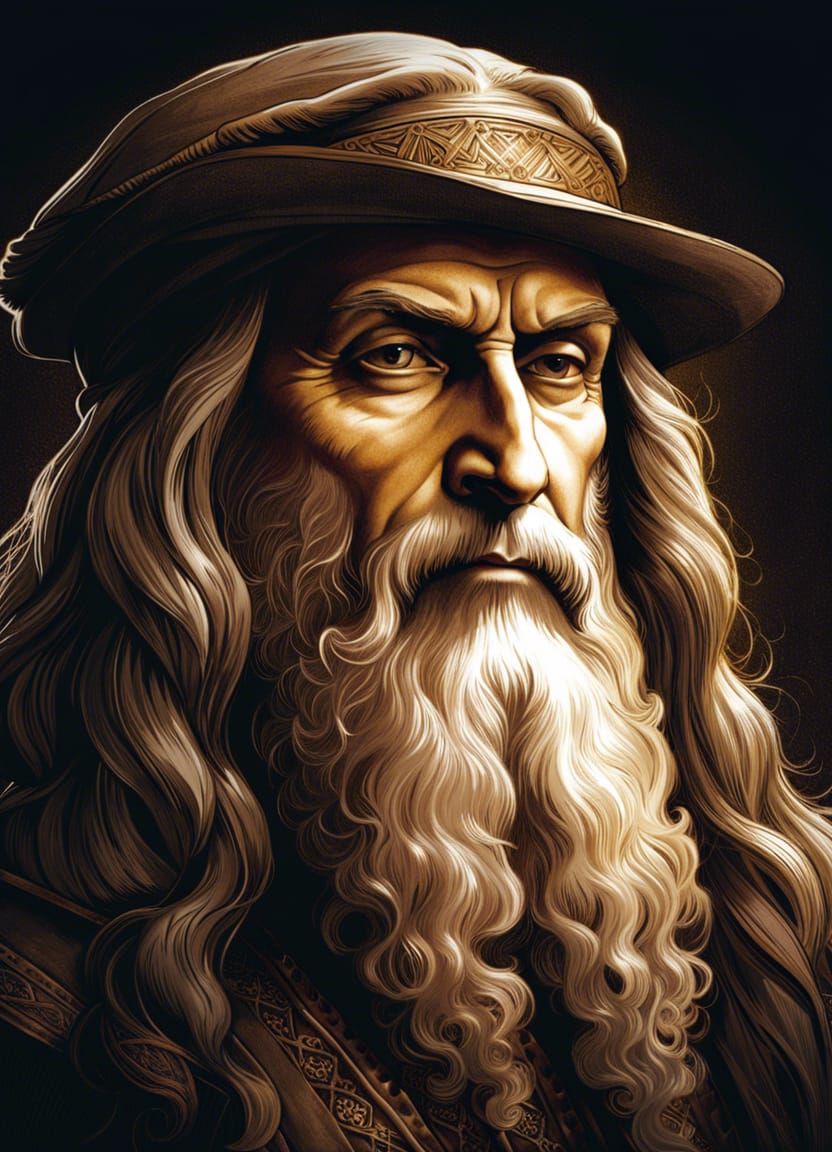 Leonardo da Vinci portrait