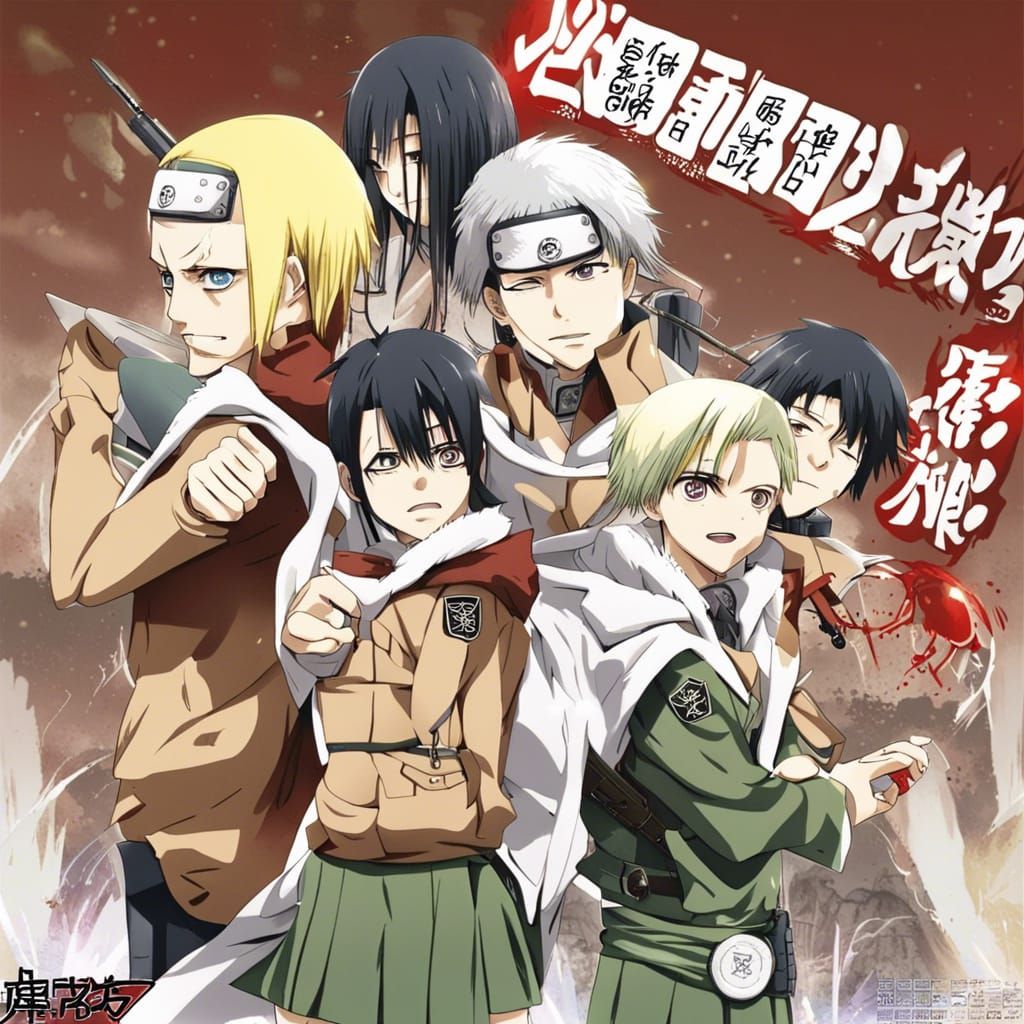 Anime Club Recruitment Featuring Crossover Characters