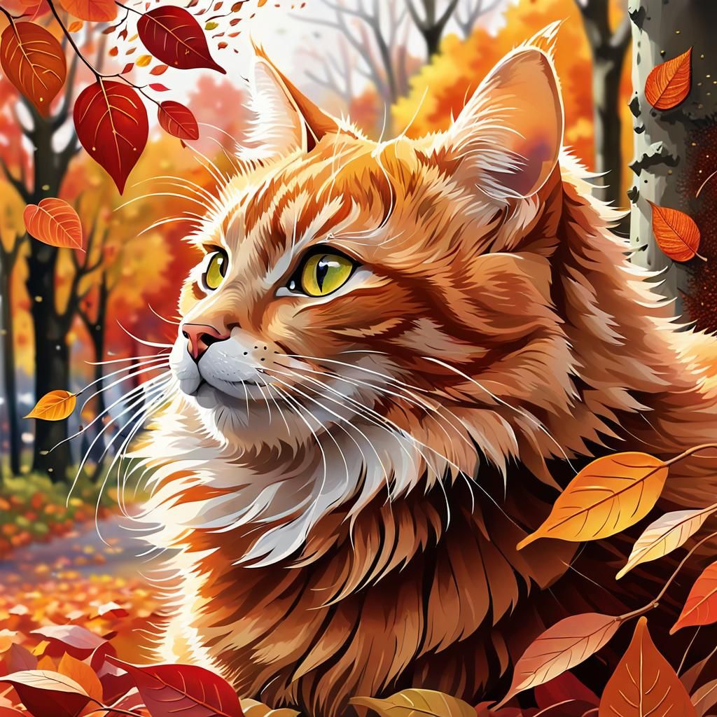 Autumn Cat