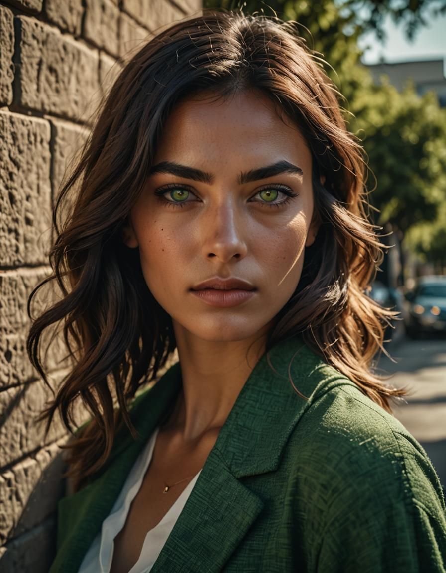 A beautiful latin woman.