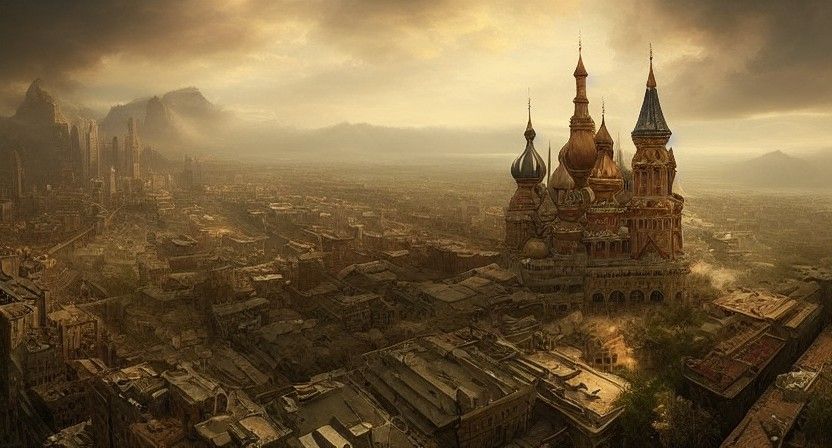 Epic Cinematic Digital Matte Painting