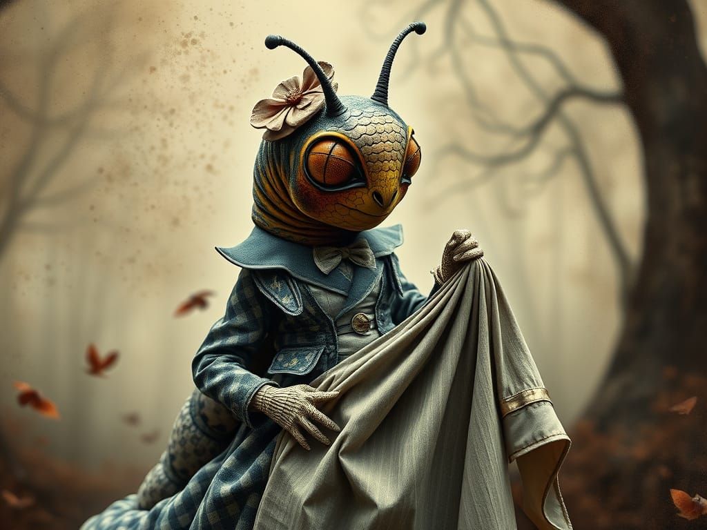 Caterpillar Crocheting