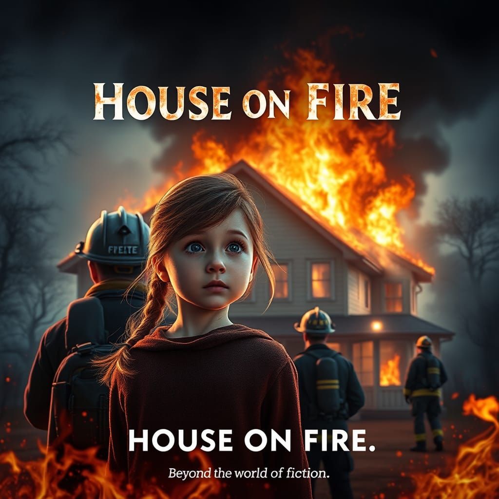 House On Fire Movie Poster: Family Tragedy