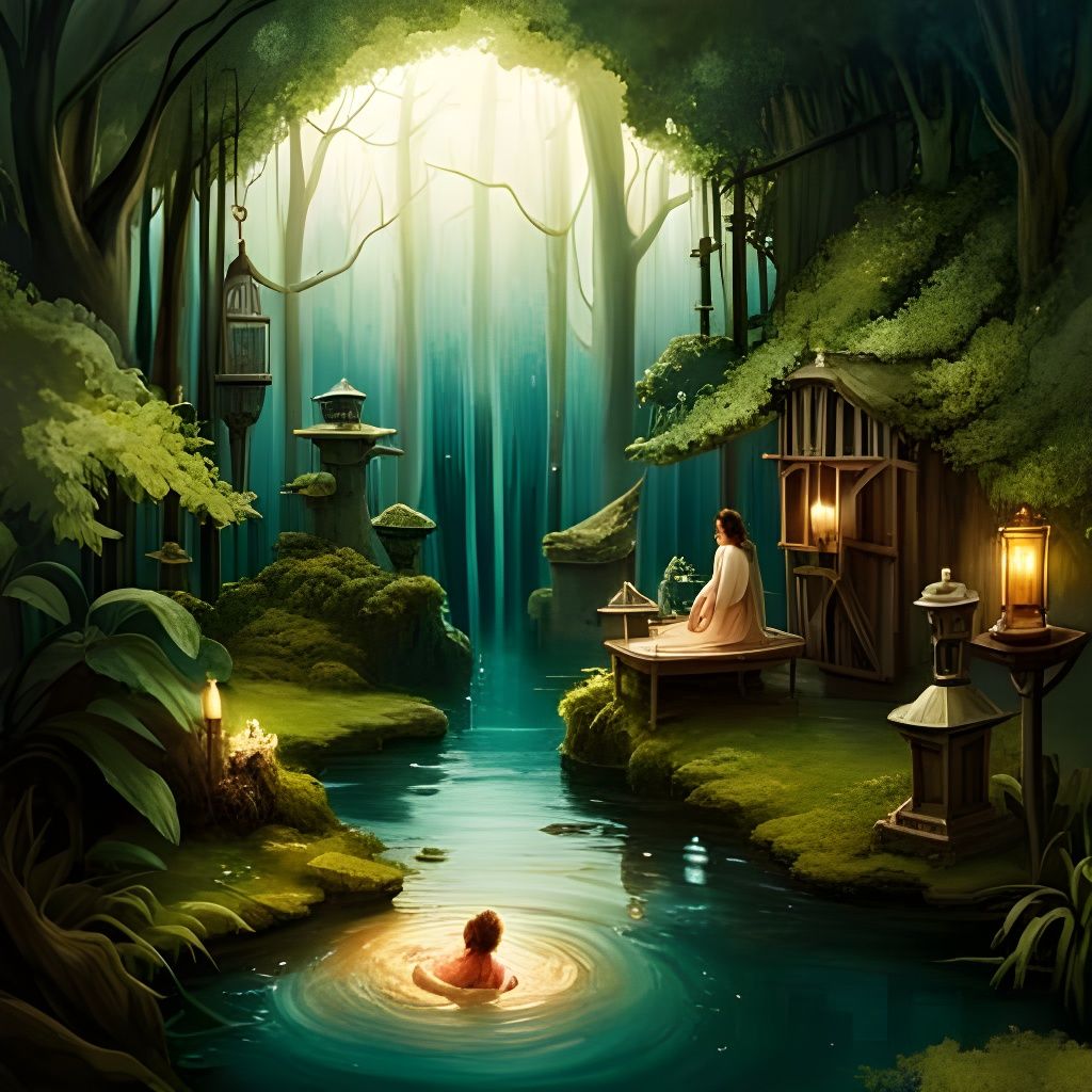Fairytale Garden Borderland Fantasycore Artwork