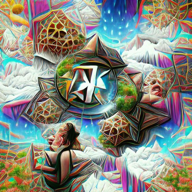 Kaleidoscopic Astral Travel Art on Artstation