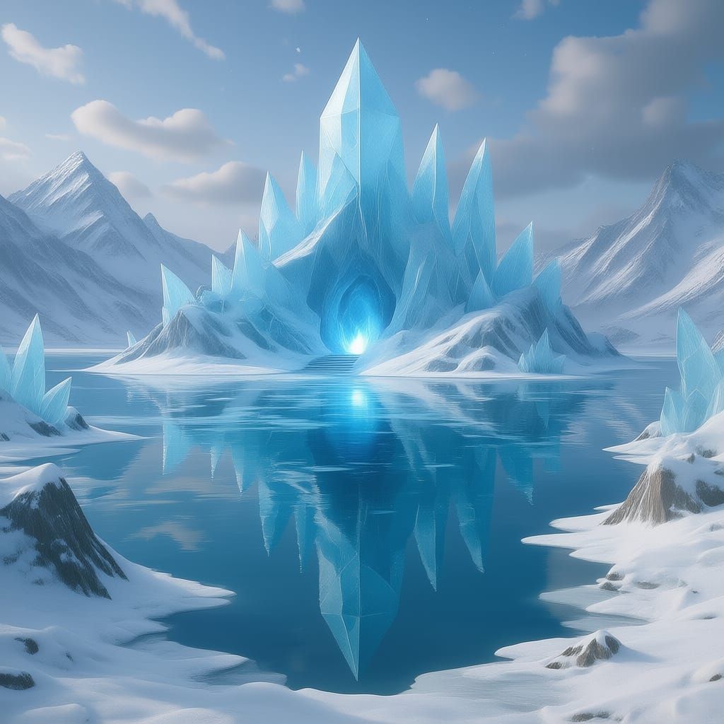Fantasy Game Art: Ignisfrost Mirrorhaven