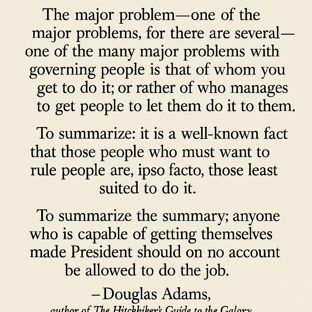 Presidential Election Campaign Poster in Retro Style