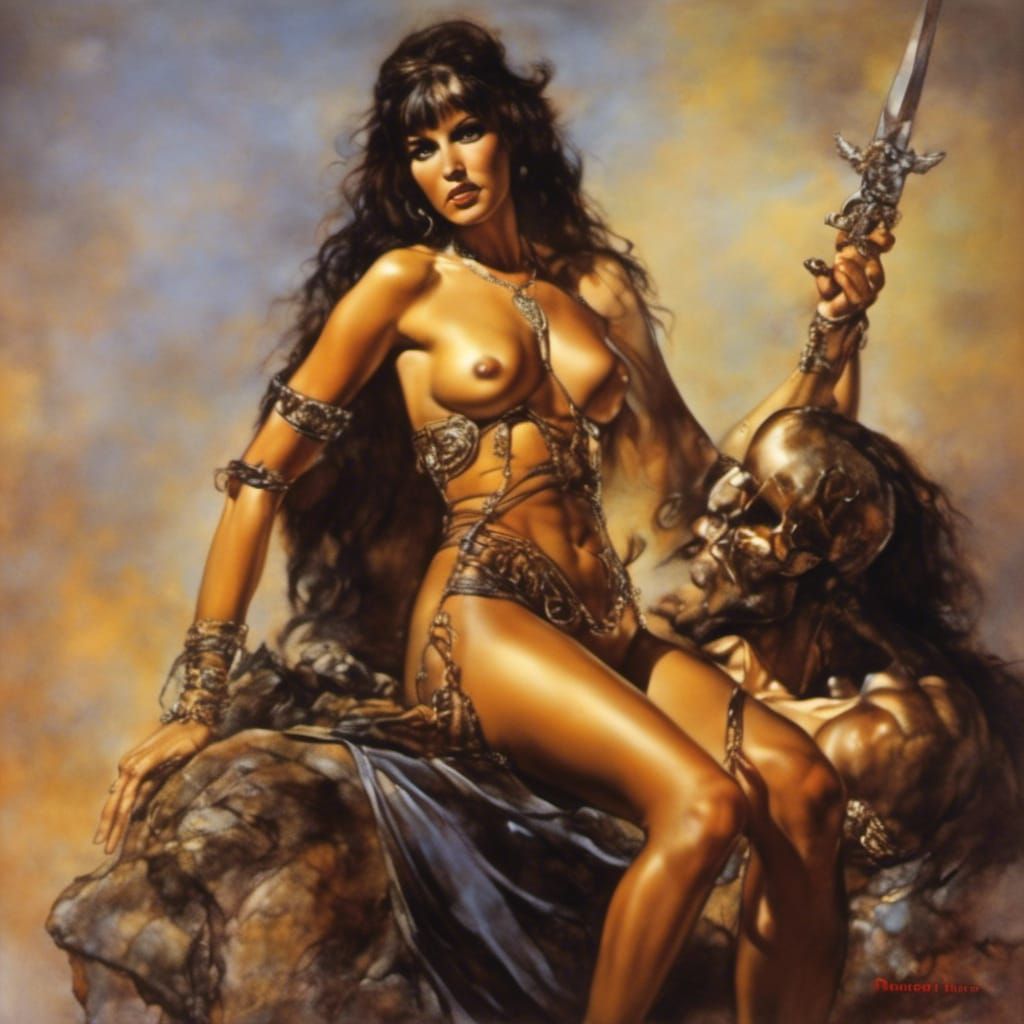 High Fantasy Throne Room in Heroic Fantasy Style