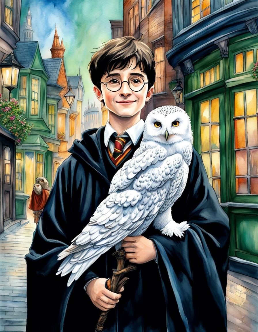 Harry meets Hedwig