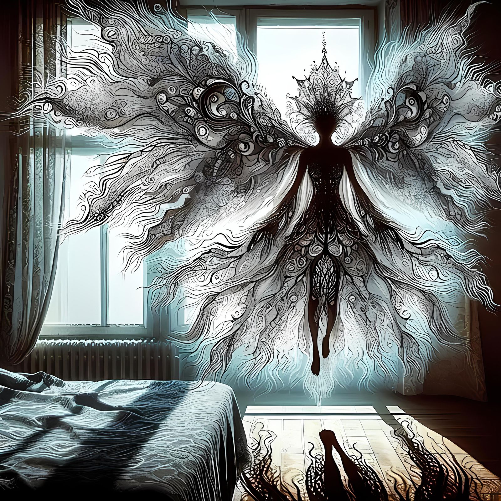 Powerful Woman Radiating Confidence and Independence