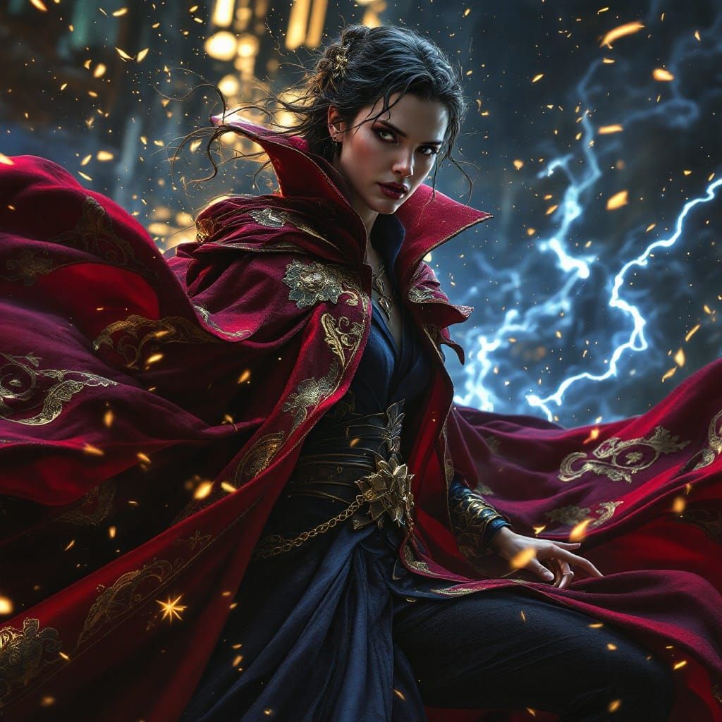 Epic Cinematic Dr. Strange Reimagined as a Woman