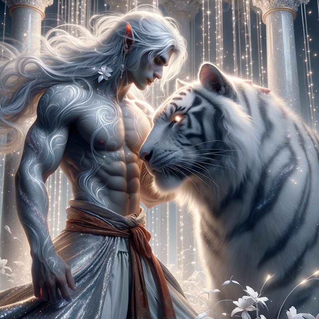 "And now Queen Kendra, my innocent love, takes the form of a...