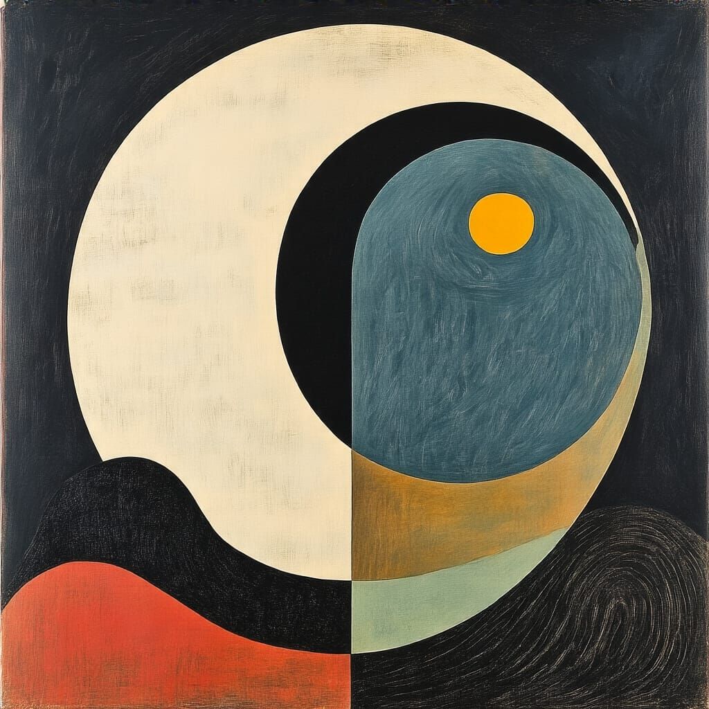 Grimdark Art Inspired by Sophie Taeuber-Arp