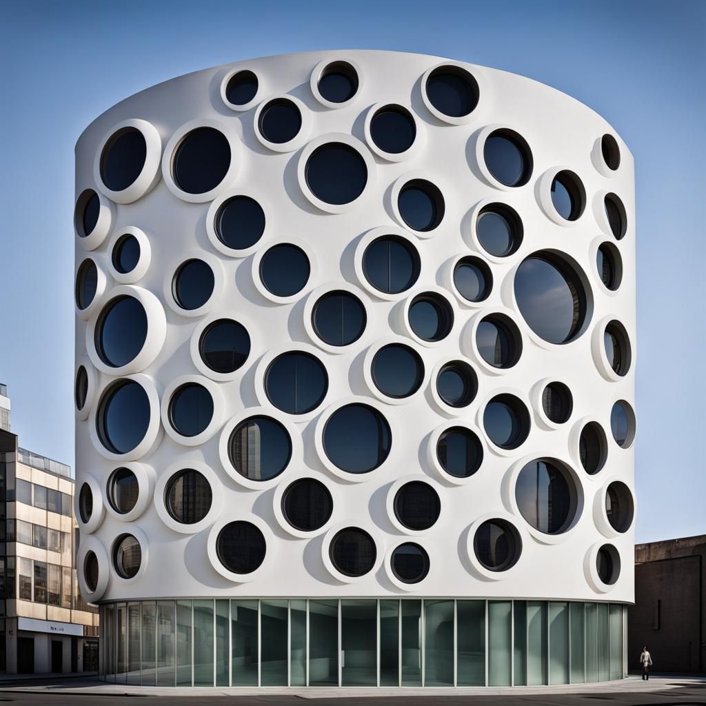 Soda Can Building: Modern Circular Architecture