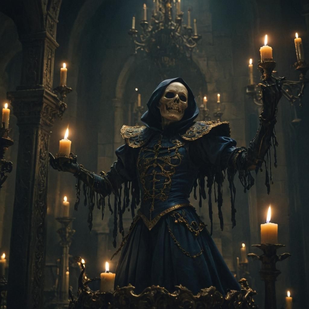 Baroque Surrealism: Ghoul in Nanotech Tower