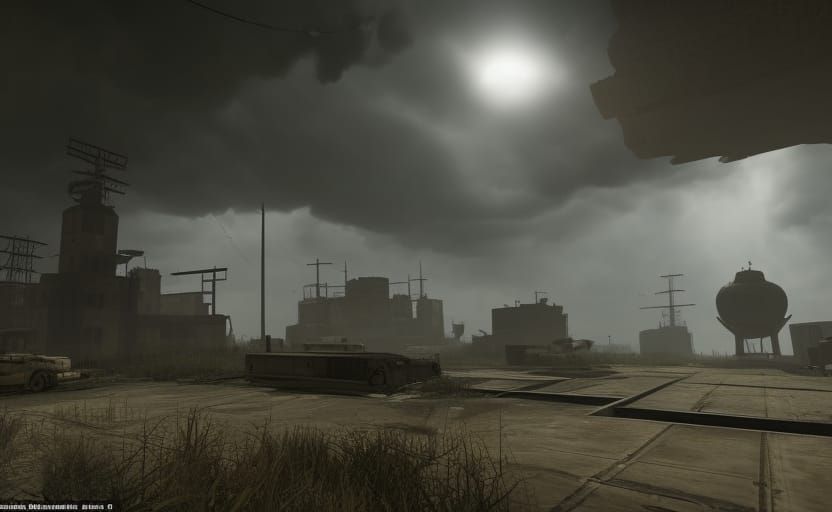 Eerie Empty Liminal Spaces in High Resolution