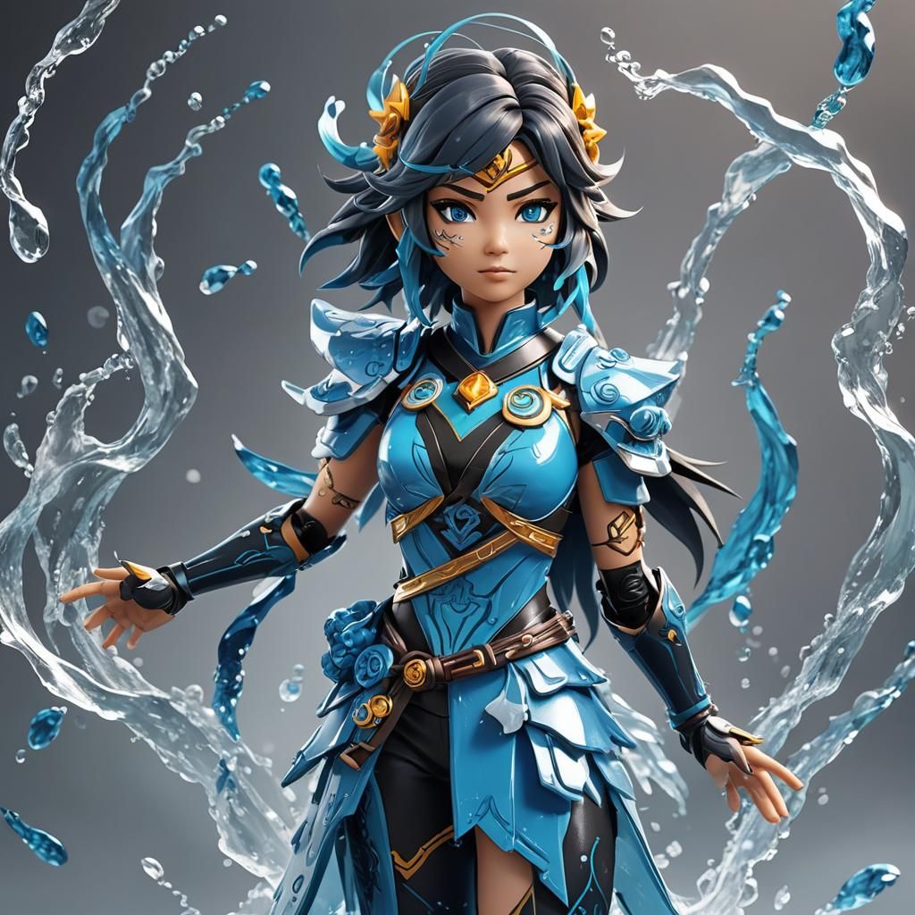 Nya Elemental Master of Water from Ninjago