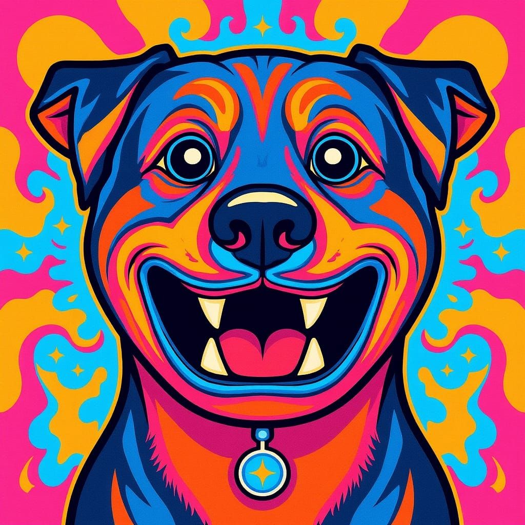 Alebrije: Inverted Human-Dog