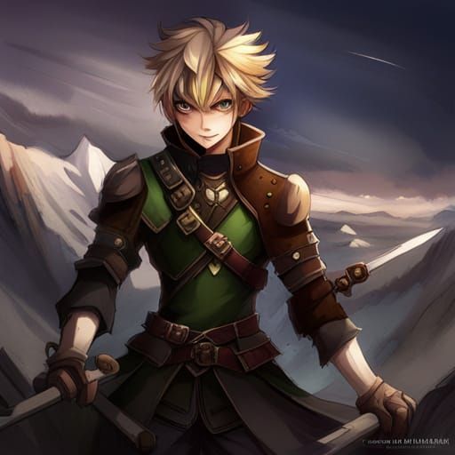 Vicious Goblin in Anime Art Style