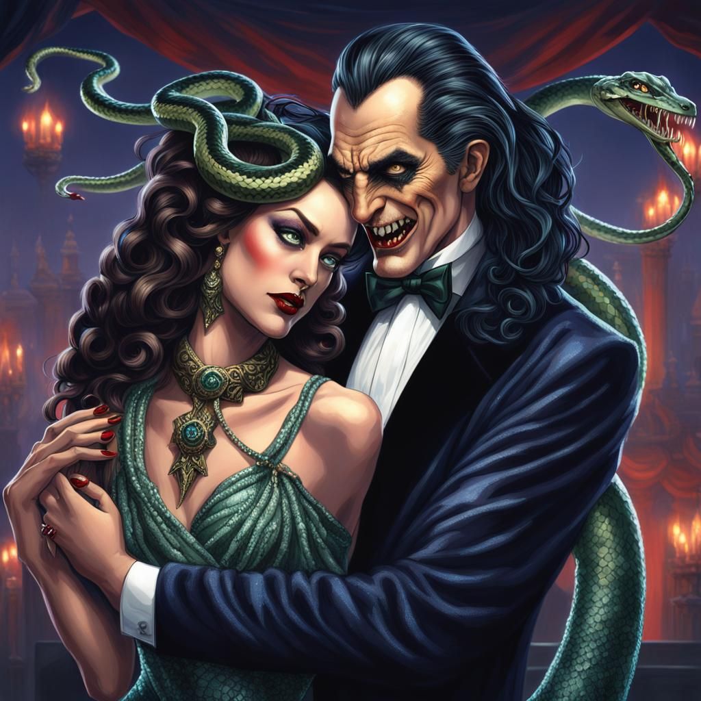 Medusa and Dracula: could this end well?