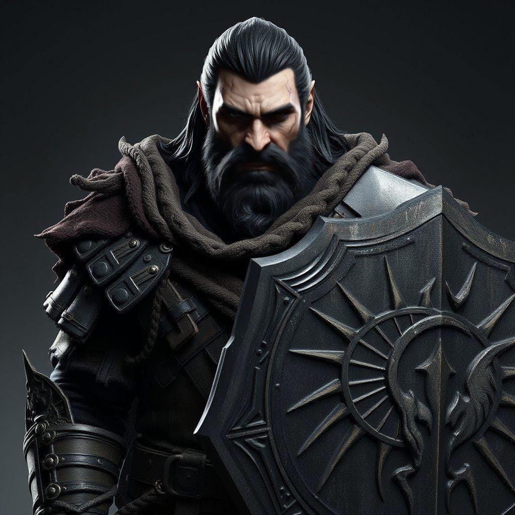 Shadar-Kai Warrior of the Raven Queen