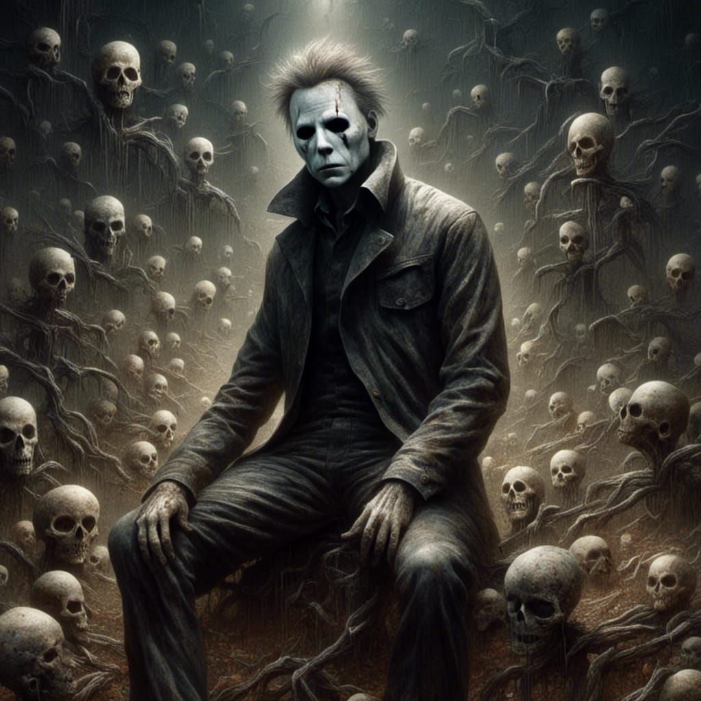 Michael Myers in Darkest Eclipse Style