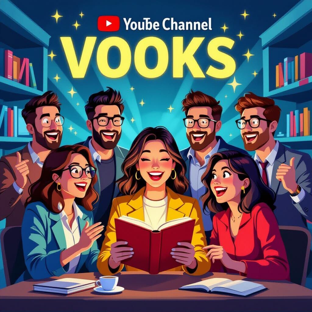 YouTube Channel Poster: VIPs Recommend Books in Short Videos
