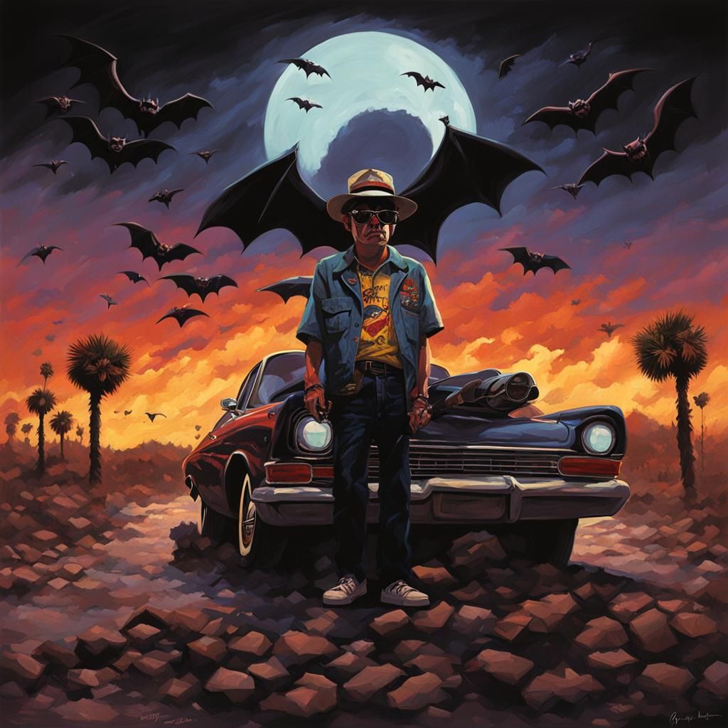 Sinister Bat Country by Rutkowski Style