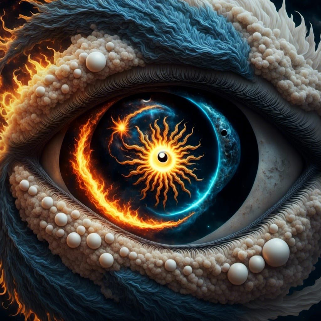 Yin Yang Chimera Eye in Plasma Style