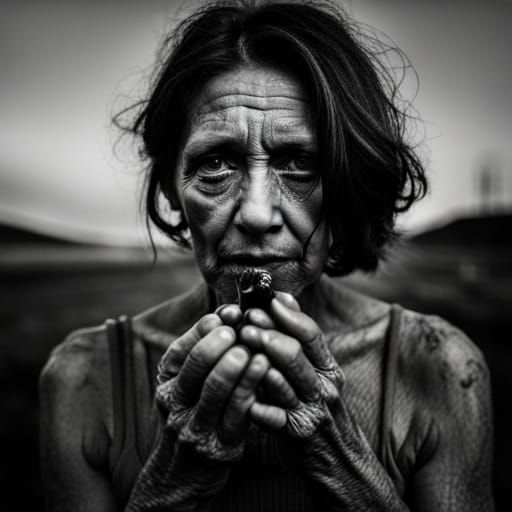 Snake Woman's Tea: A Striking Portrait