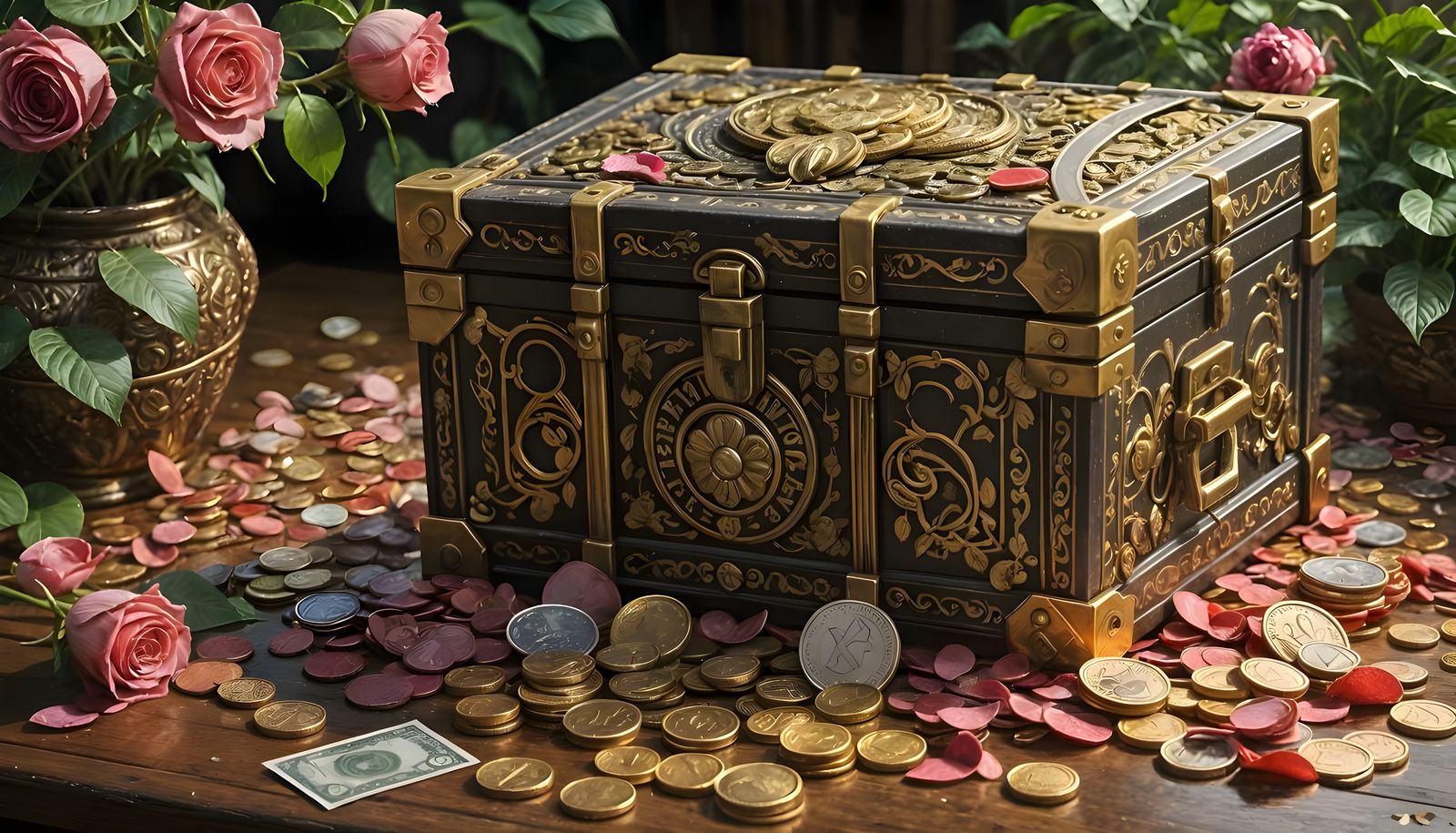 Vibrant Tapestry of Wealth and Prosperity