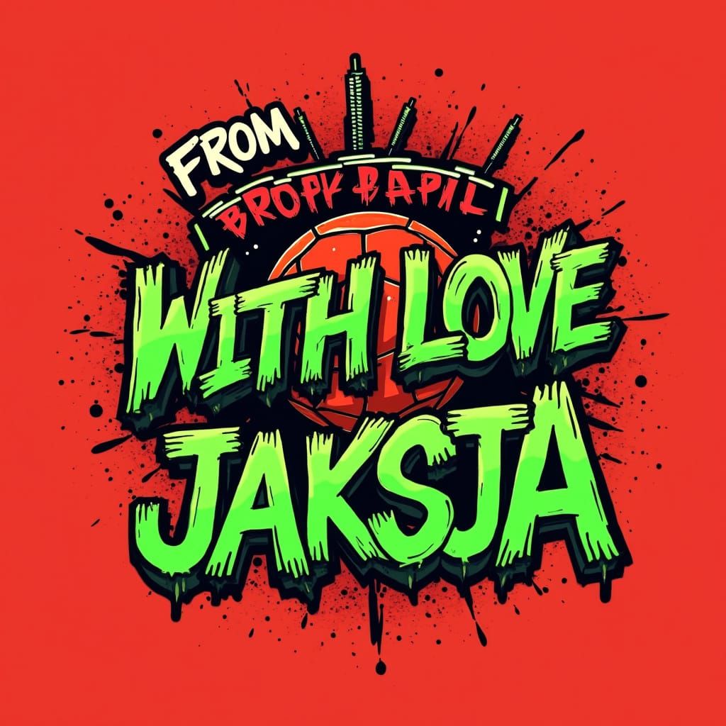 Graffiti Logo Inspired by Urban Street Art