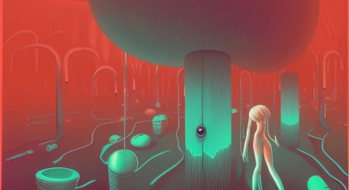 Surreal Liminal Spaces Evoke Dreamlike Emptiness