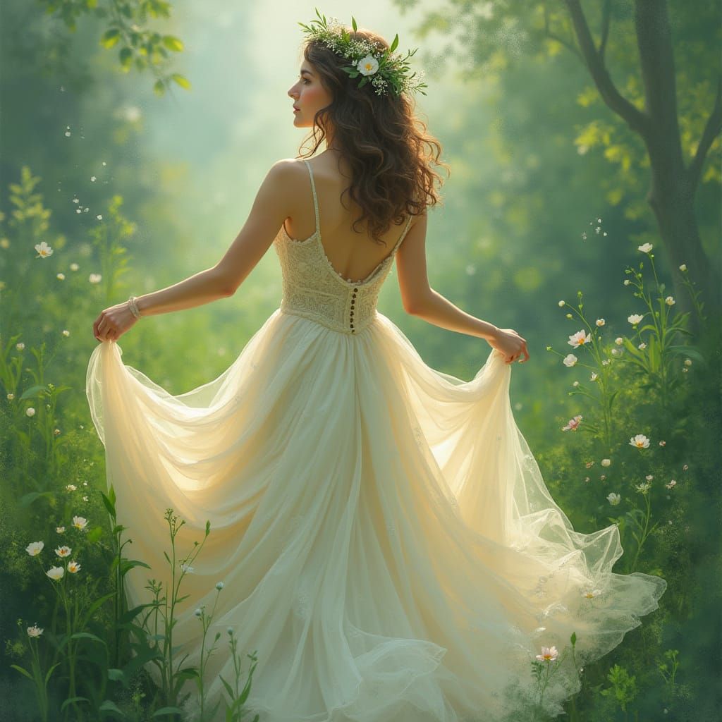 Ethereal Whimsy in Gentle Pastel Hues