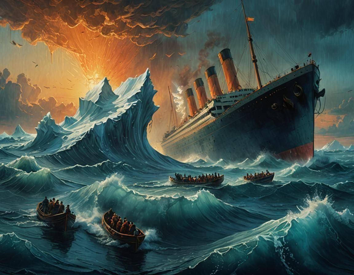 Through the years, 1912, Titanic is doomed