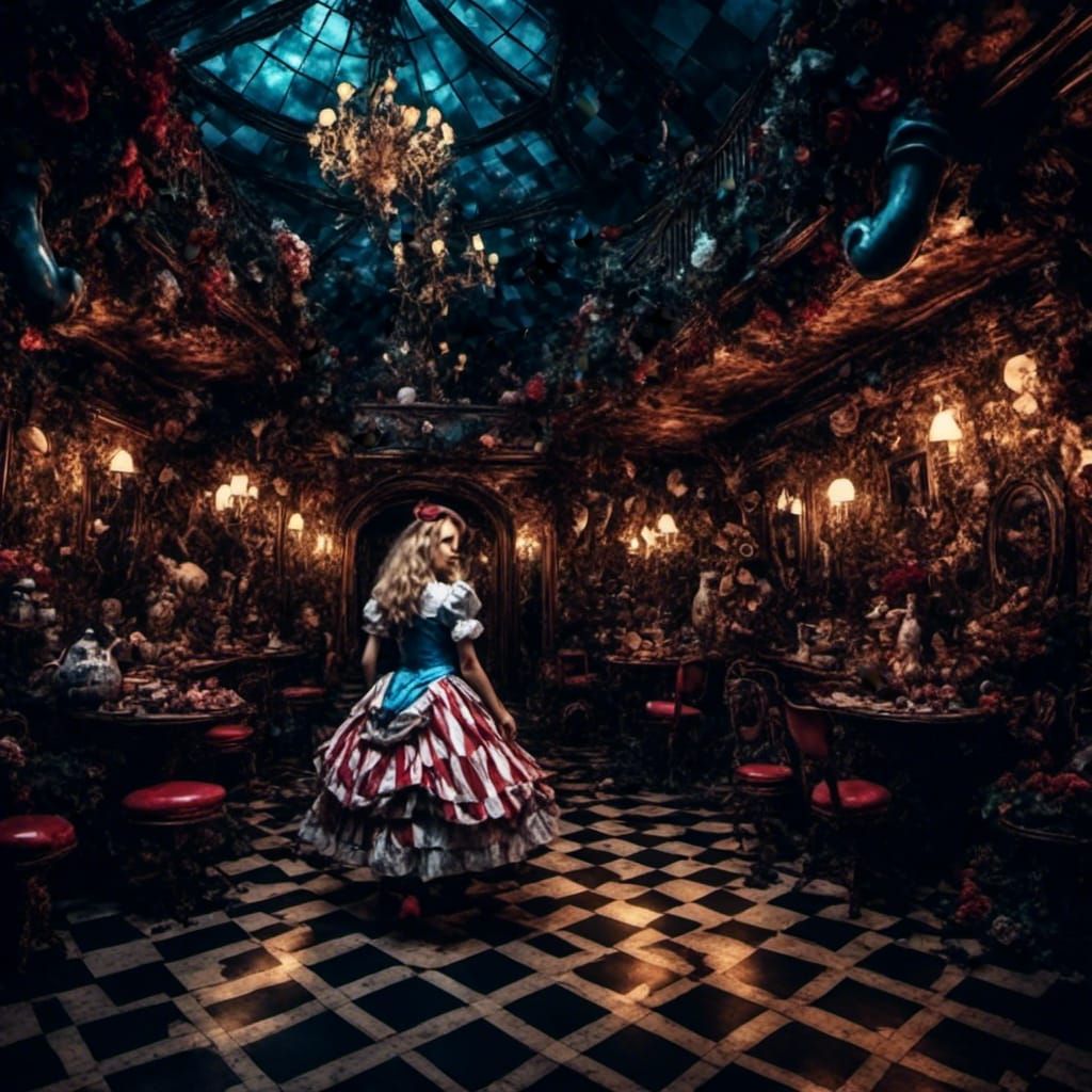 <lora:Igor the Magnificent:1.0> Alice in a Dark Wonderland