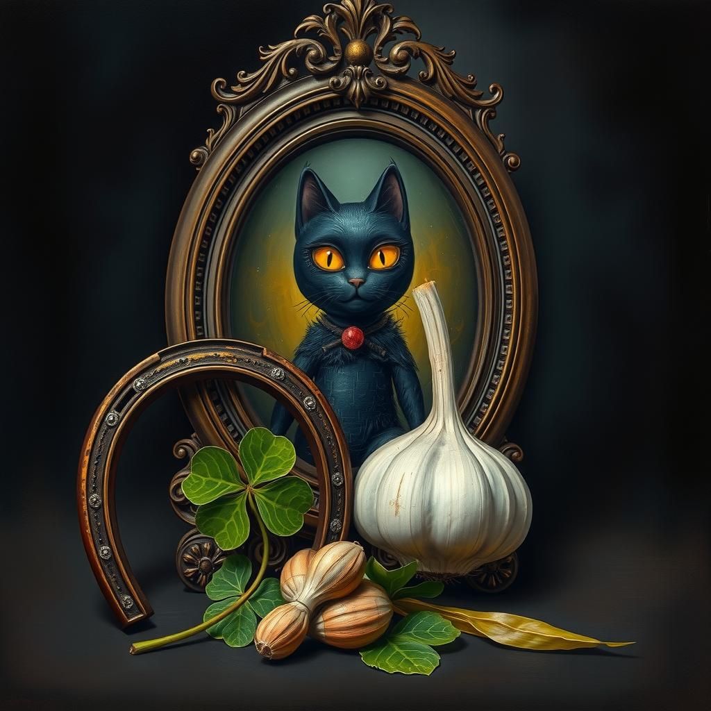 Mystical Lucky Charms Reflect Eerie Voodoo Doll