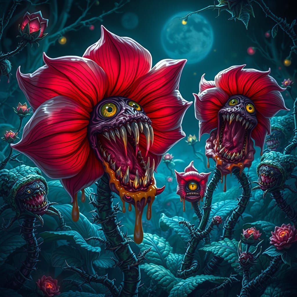 Candy Art Garden of Twisted Flora