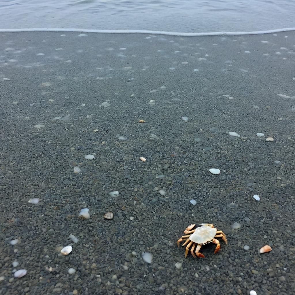 Seascape Vista in Zentangle Art Deco Style