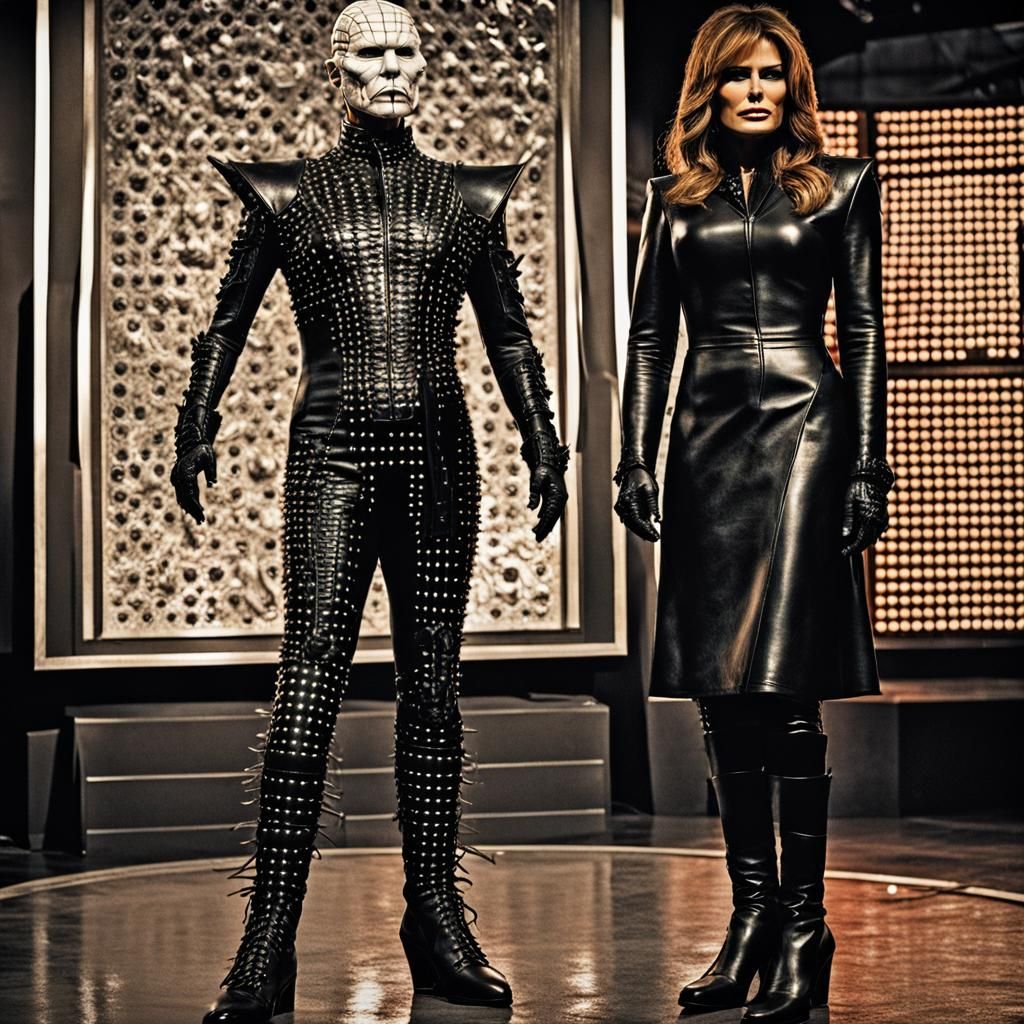 Melania Trump as Pinhead in Hellraiser Interview