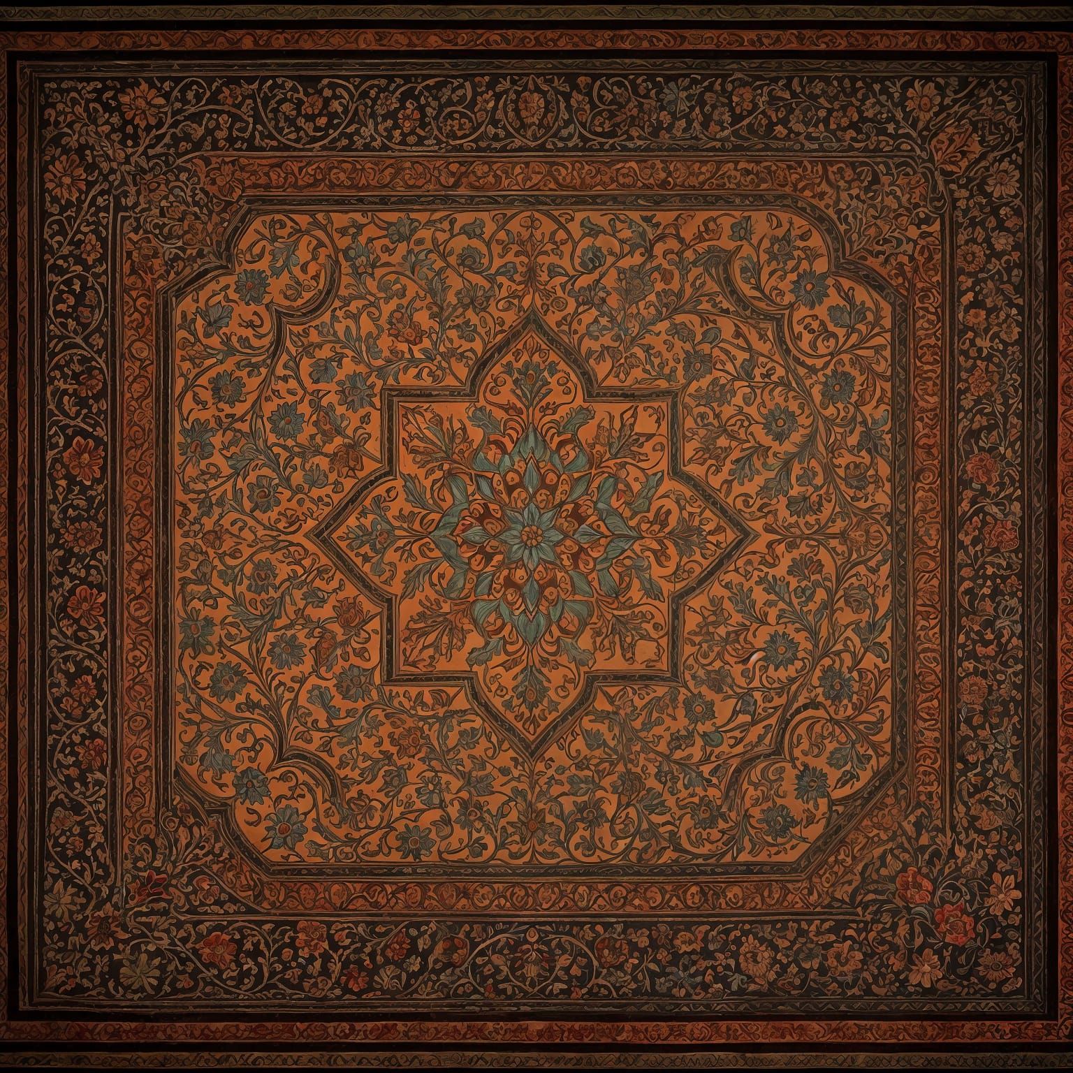 Pakistani Traditional Carpet Texture! - [Pt. 1].