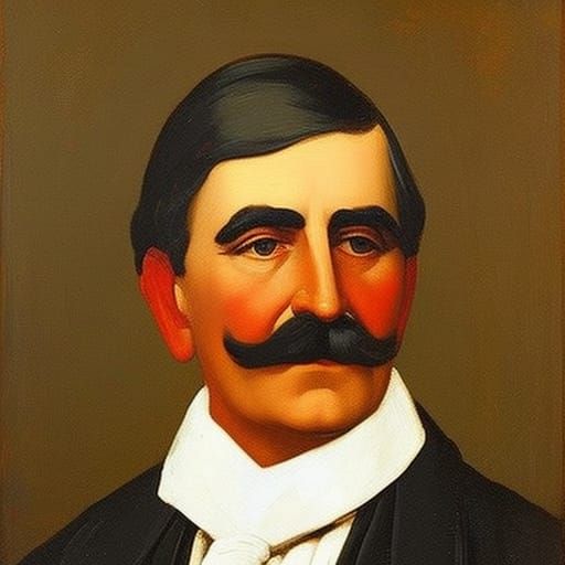 Classical Portrait in Australian Art Style