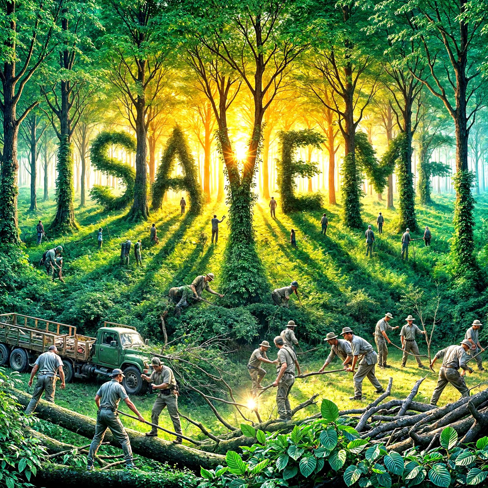 Sunset Forest Asks To Be Saved