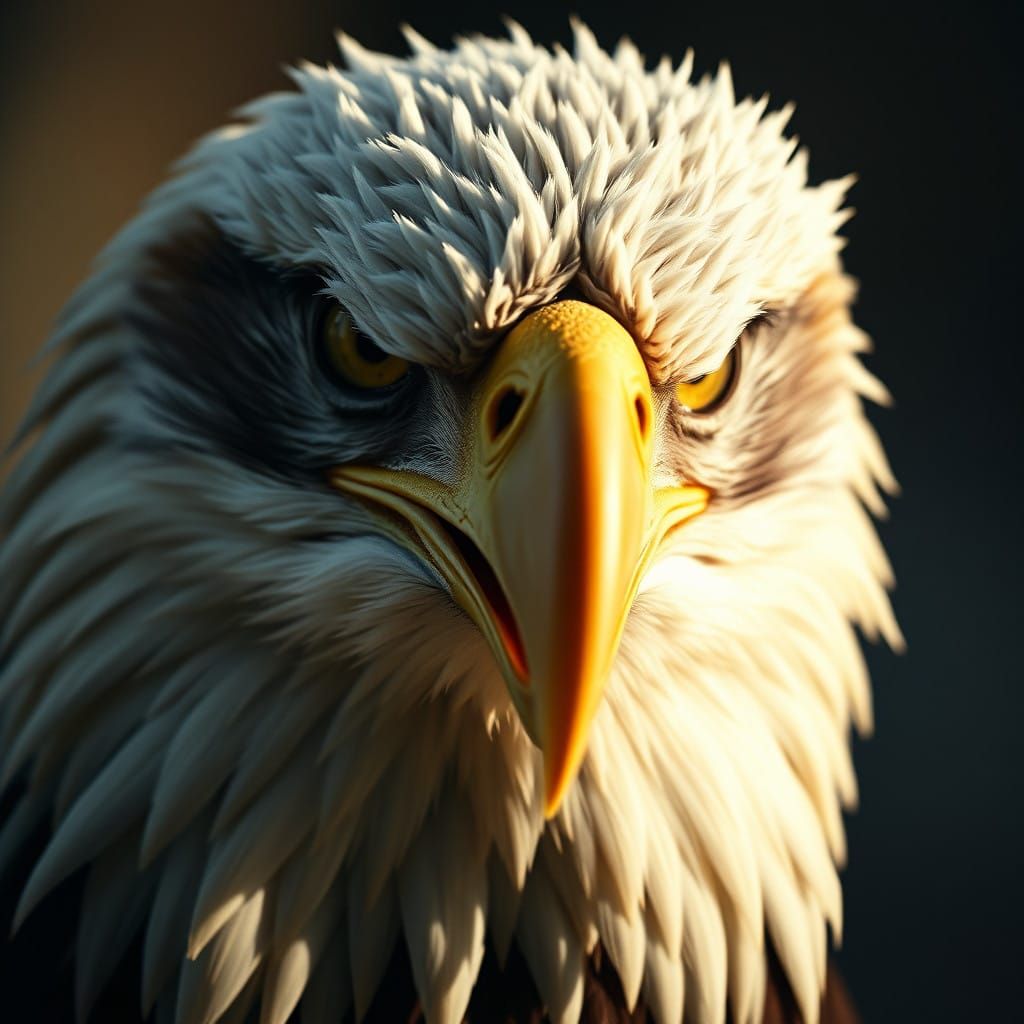Majestic American Eagle Portrait