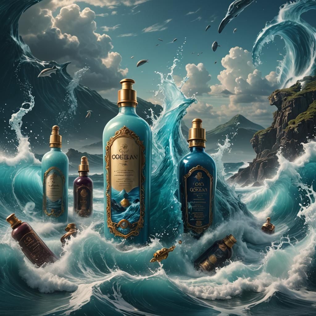 Epic Ocean Motion: Digital Matte Painting