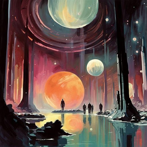 Surreal Landscape with Limitless Wonders