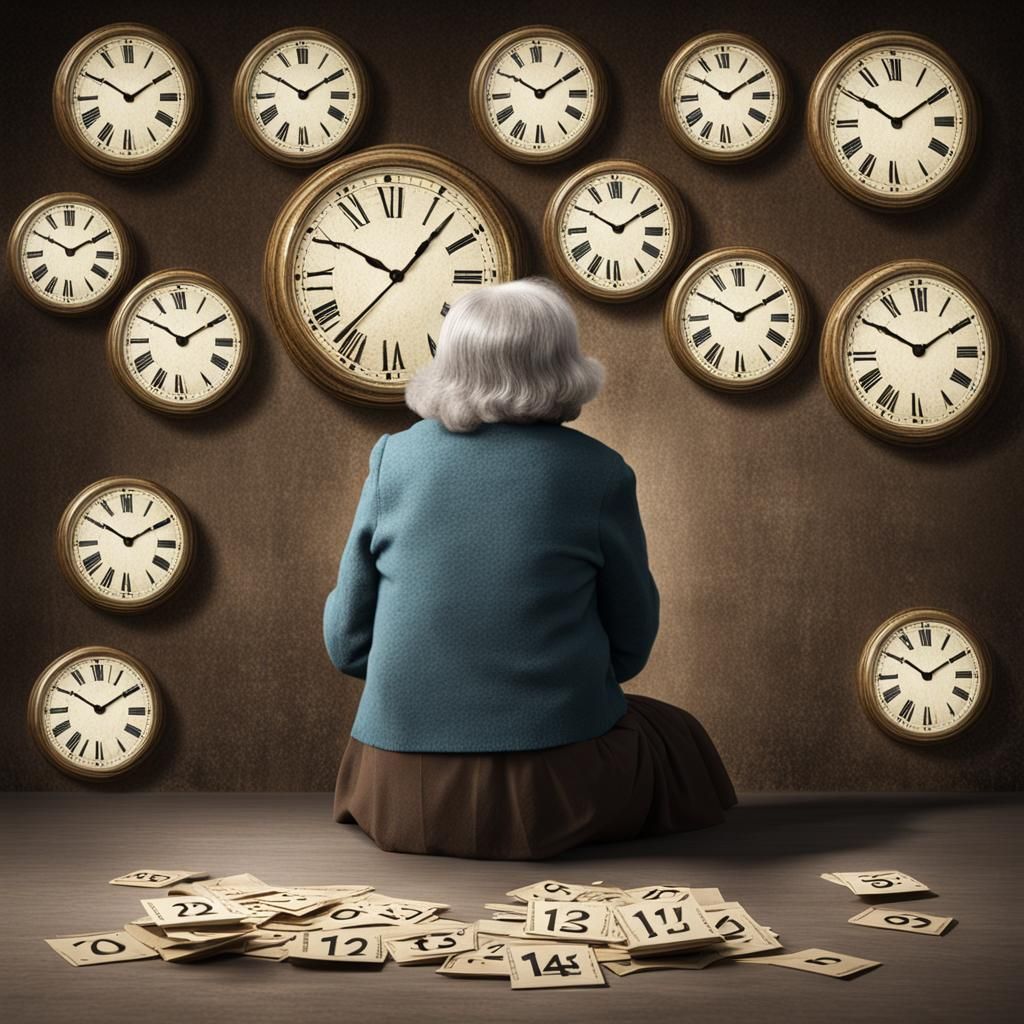 Watching the time passing by