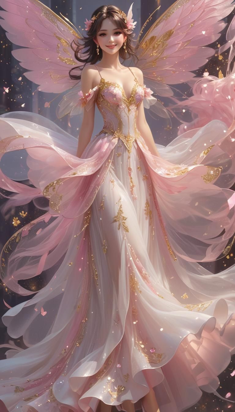 DC: 'I'll rise up, ting ting, like glitter & gold.'