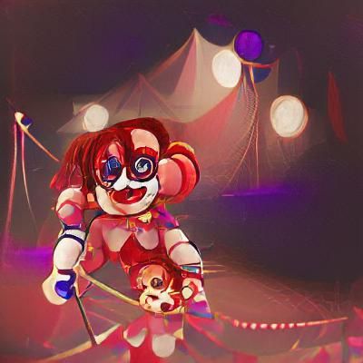 Circus Baby AI Image