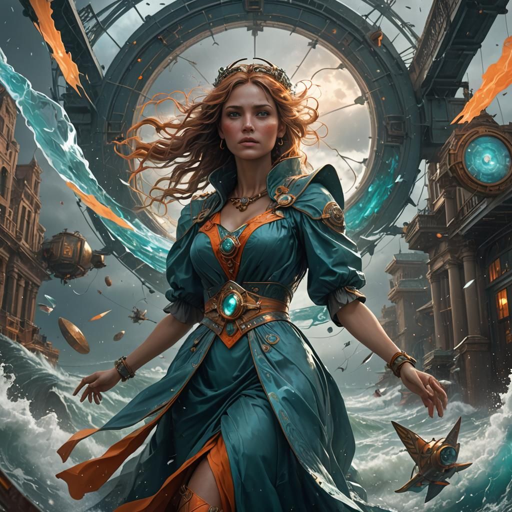 Weather Queen in the Eye of the Storm